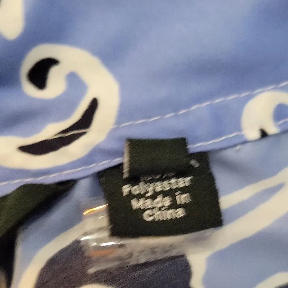J. Crew Light Blue Floral Swim Board Shorts Mens Sz 36, Beach, Surfercore